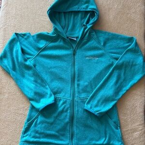 Columbia Teal Hooded Jacket